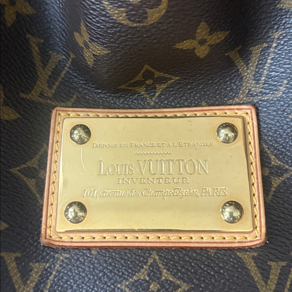 Louis Vuitton Tan and Brown Monogram Hobo Bag - Picture 5 of 12